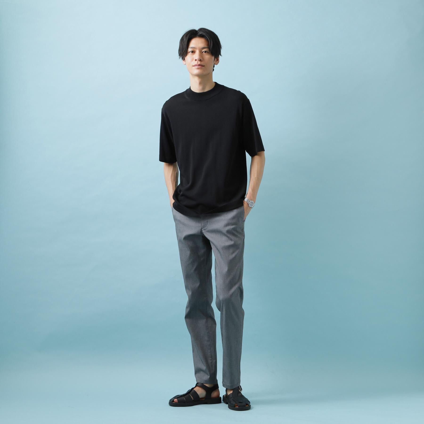 THE SHOP TK「【ひんやり快適ビジネス兼用パンツ】7DAYSパンツ ストレッチ+ 接触冷感/洗濯機OK」|その他|