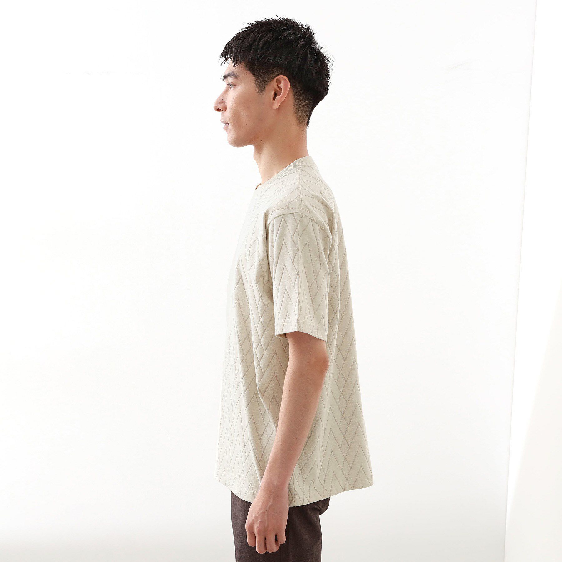 THE SHOP TK「【好評につき再入荷！】ジオメトリックリンクス半袖Tシャツ」|Tシャツ・カットソー|