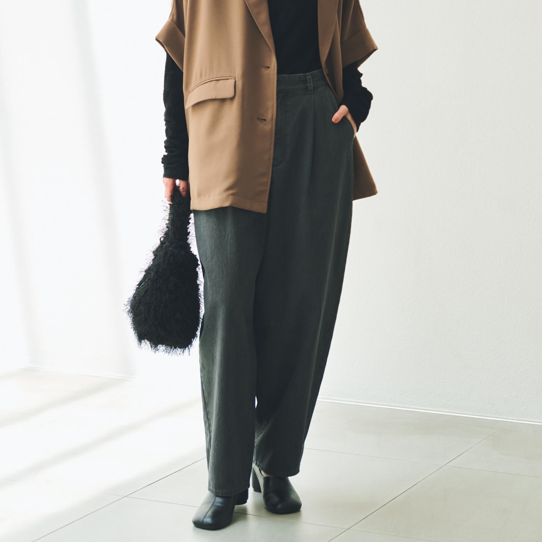 THE SHOP TK「バレルレッグパンツ」|その他|