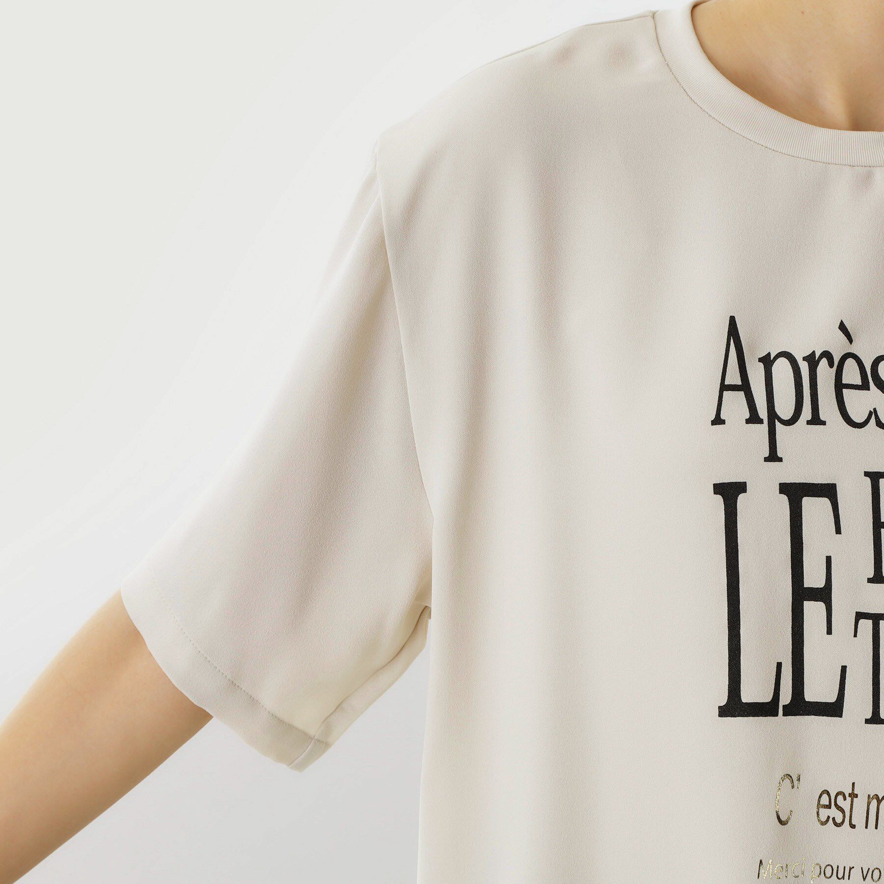 THE SHOP TK「アソートロゴTシャツ【接触冷感/防シワ/吸水速乾/UVケア/洗濯機OK】」|Tシャツ・カットソー|