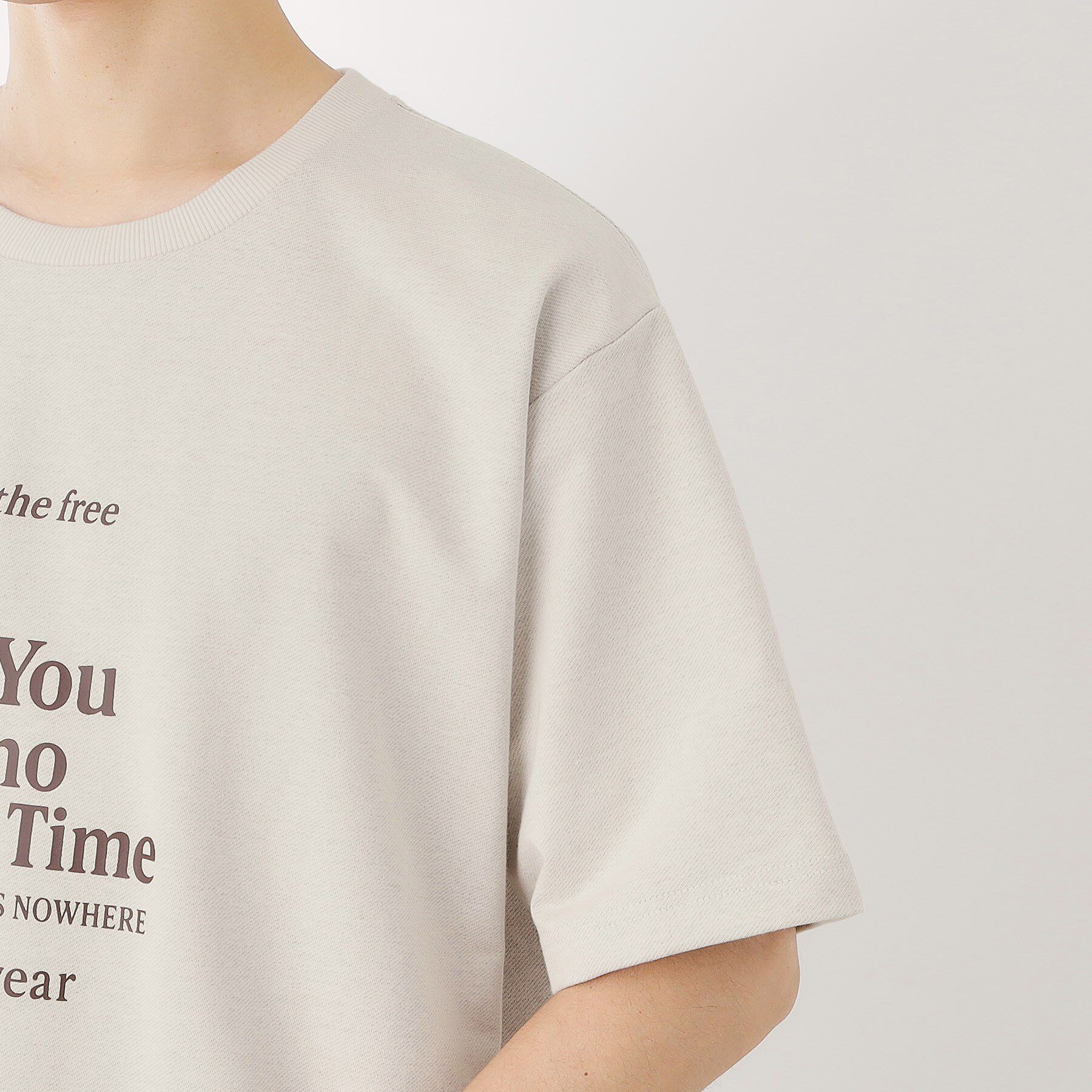 THE SHOP TK「裏配色5分袖プルオーバー」|Tシャツ・カットソー|