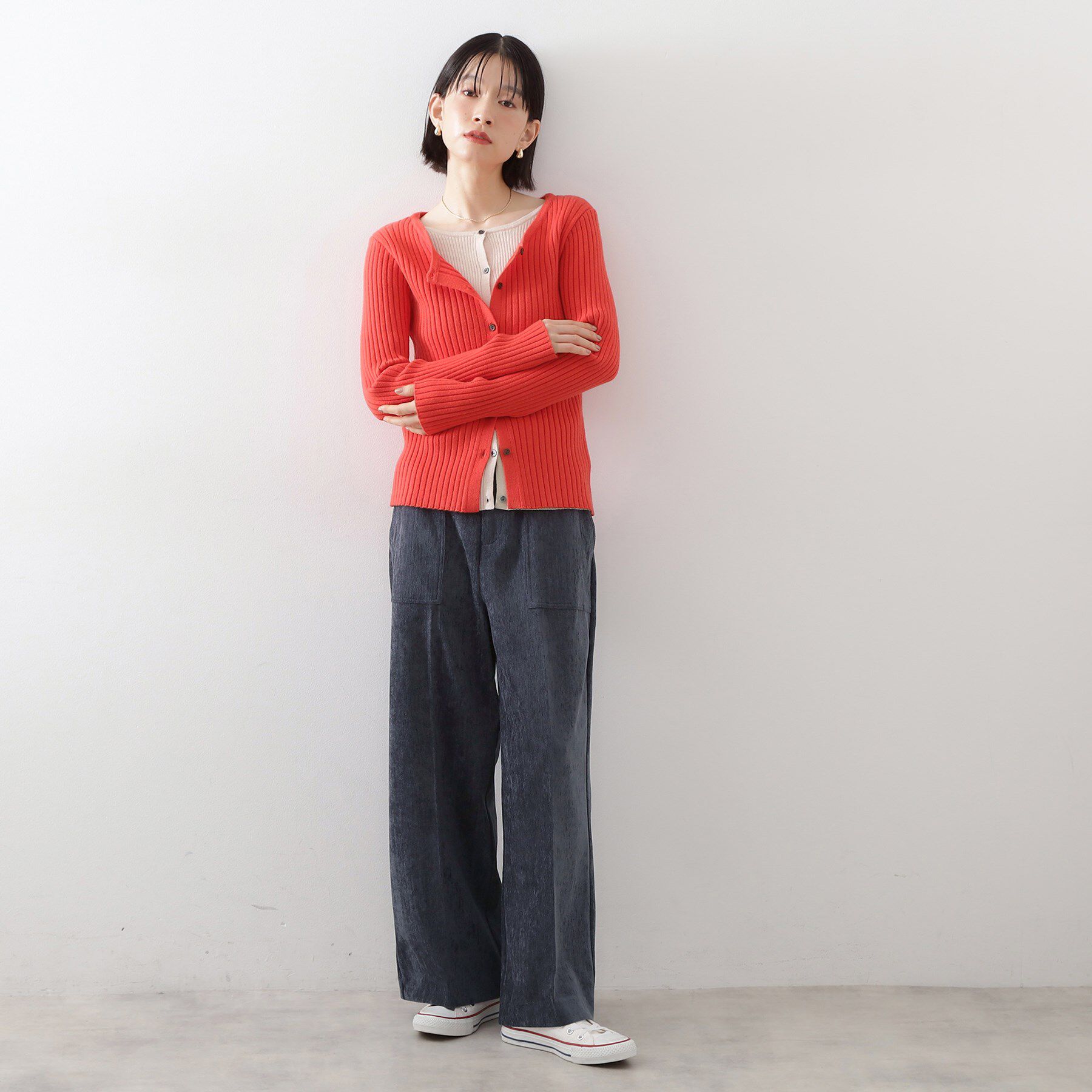 THE SHOP TK「クラッシュベロアベーカーパンツ」|その他|