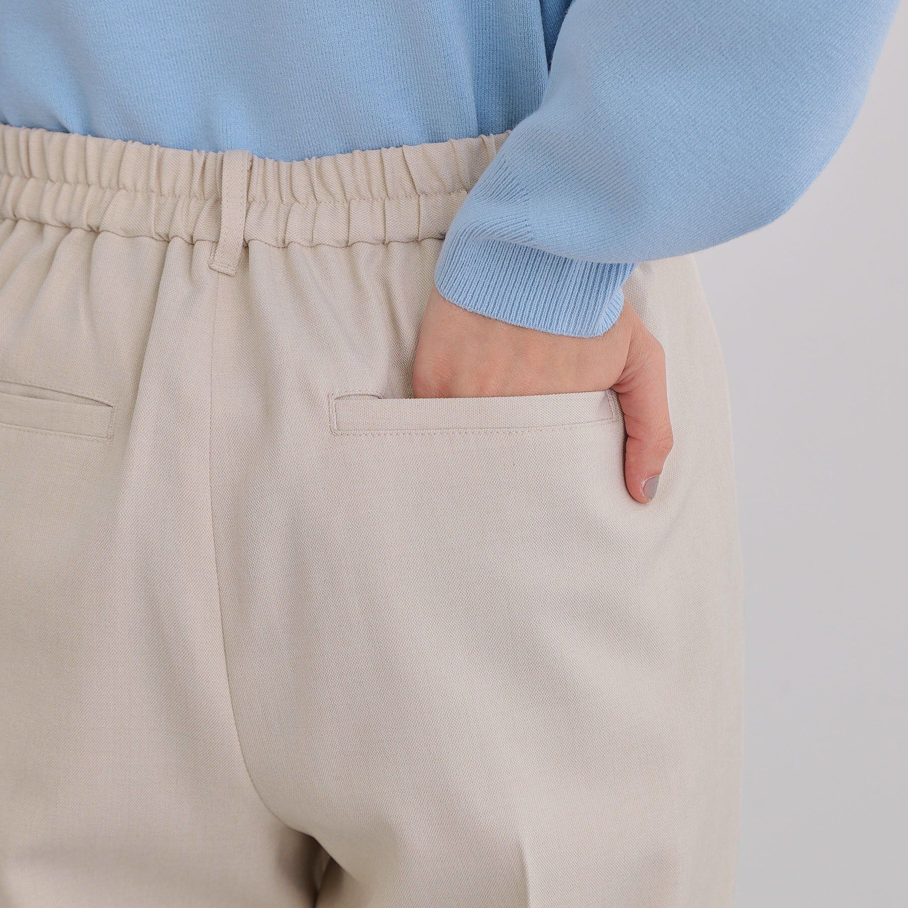 THE SHOP TK「【通勤にもデイリーにも】CAVIAN ベーシックテーパードパンツ/セットアップ可」|その他|