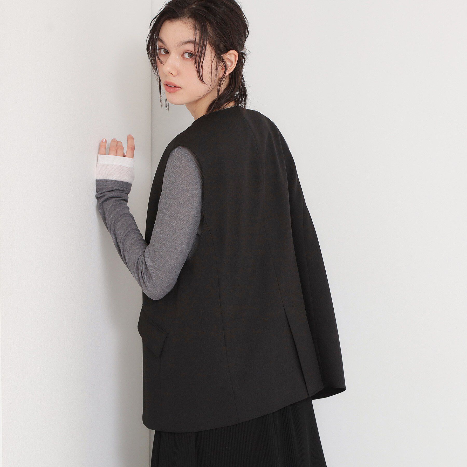 THE SHOP TK「配色テレコカットソー」|Tシャツ・カットソー|