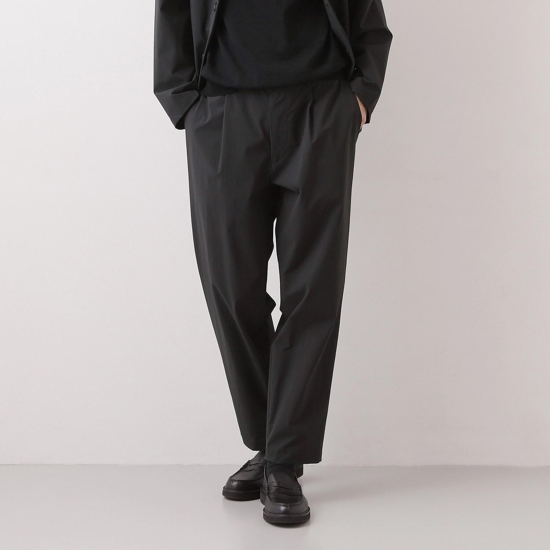 THE SHOP TK「《KURO》コーデュラナイロン  テーパードパンツ セットアップ可／防シワ／撥水／ストレッチ」|その他|