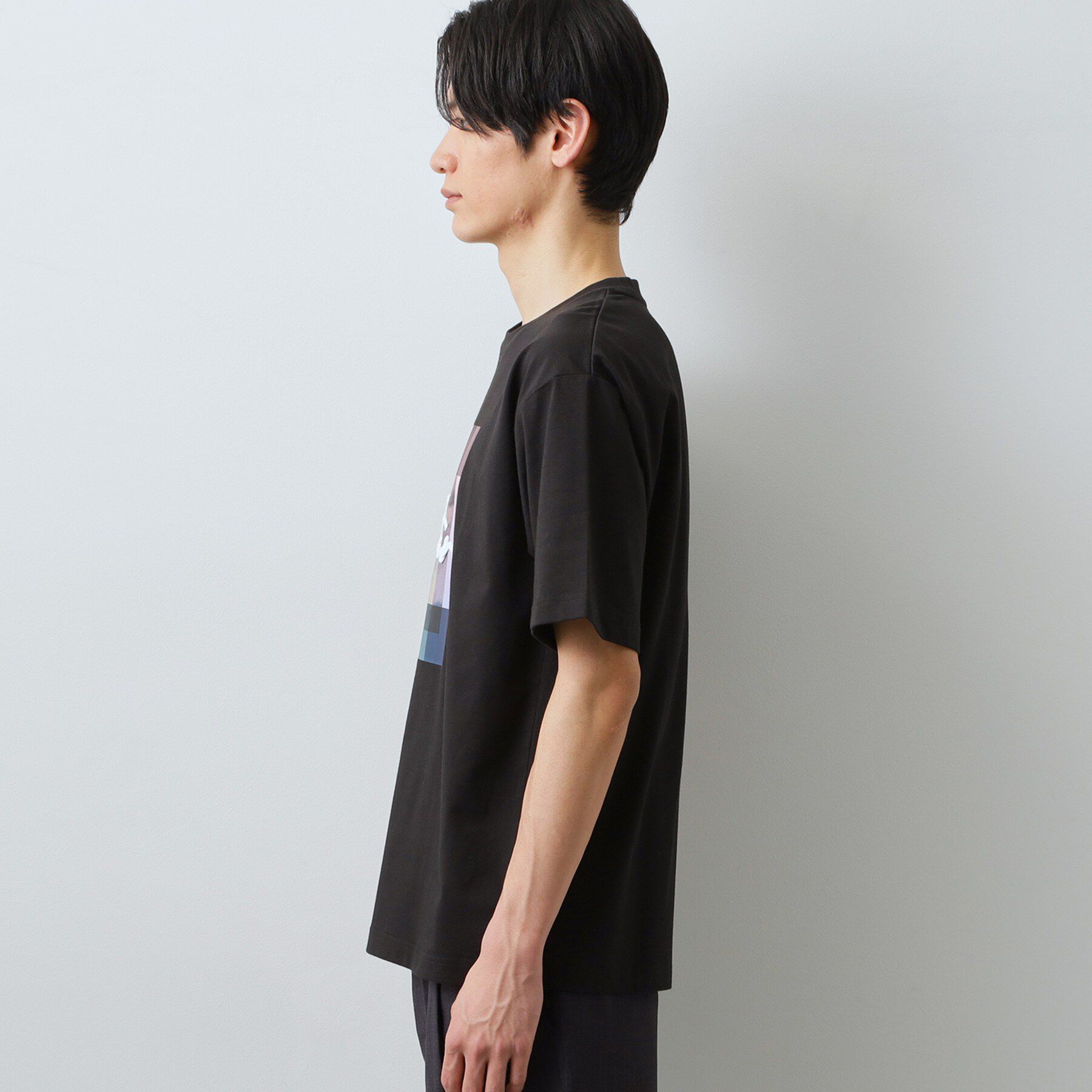 THE SHOP TK「コード刺繍 半袖Tシャツ 洗濯機OK」|Tシャツ・カットソー|