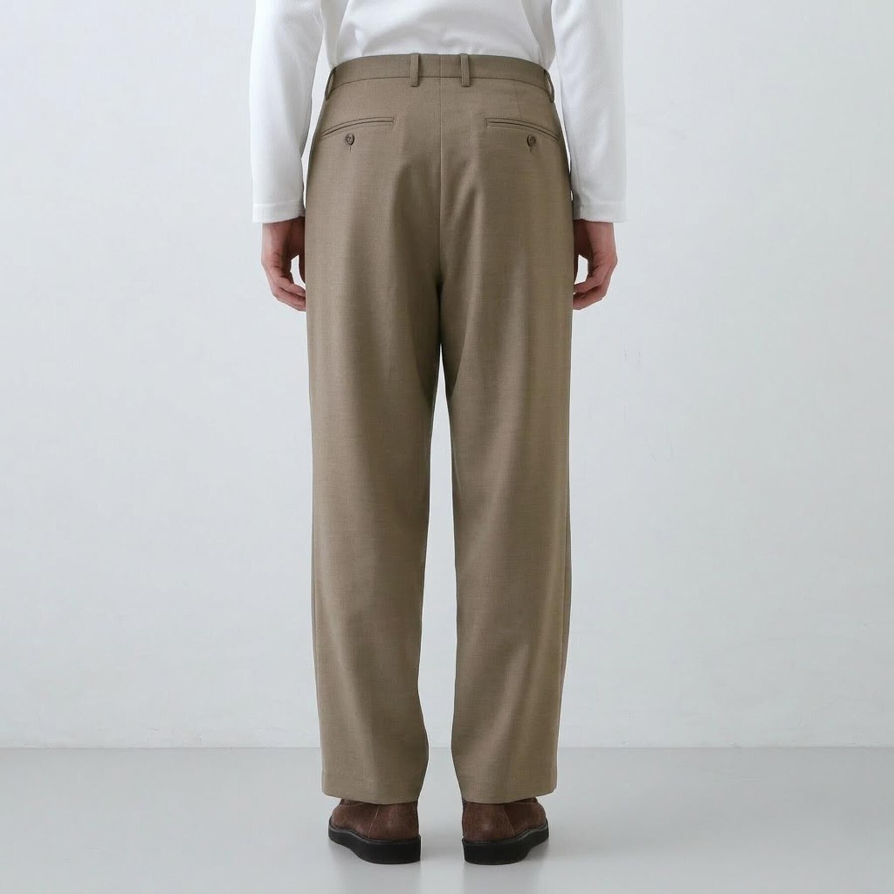 THE SHOP TK「AVANT LINO ワイドスラックス セットアップ可／洗濯機OK」|その他|