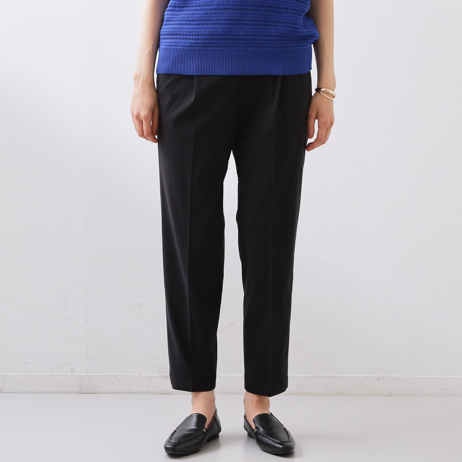 THE SHOP TK「【XS-XL/着丈選べる】細見えストレッチテーパードパンツ」|その他|