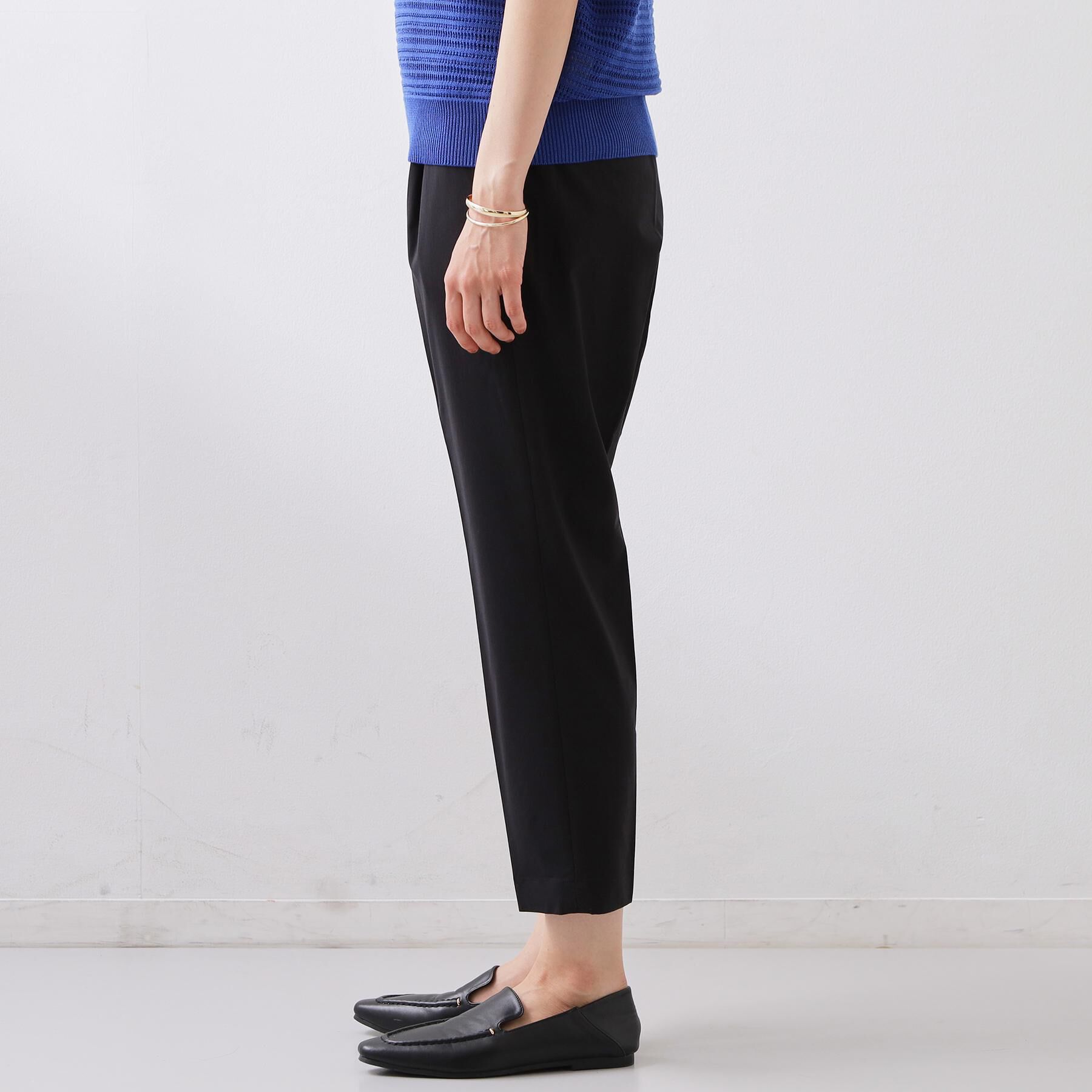 THE SHOP TK「【XS-XL/着丈選べる】細見えストレッチテーパードパンツ」|その他|