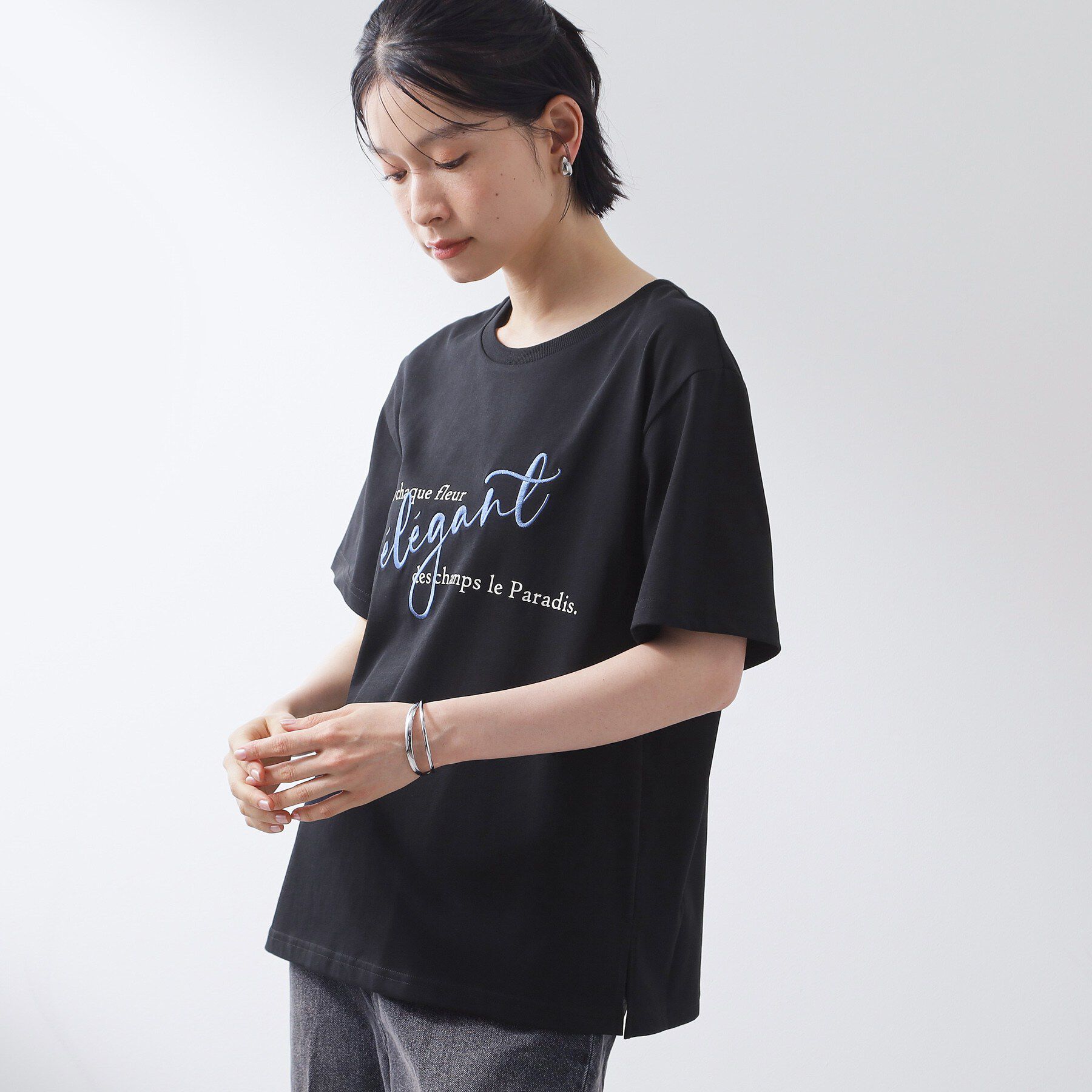 THE SHOP TK「【吸水速乾】プリントアソートTシャツ」|Tシャツ・カットソー|