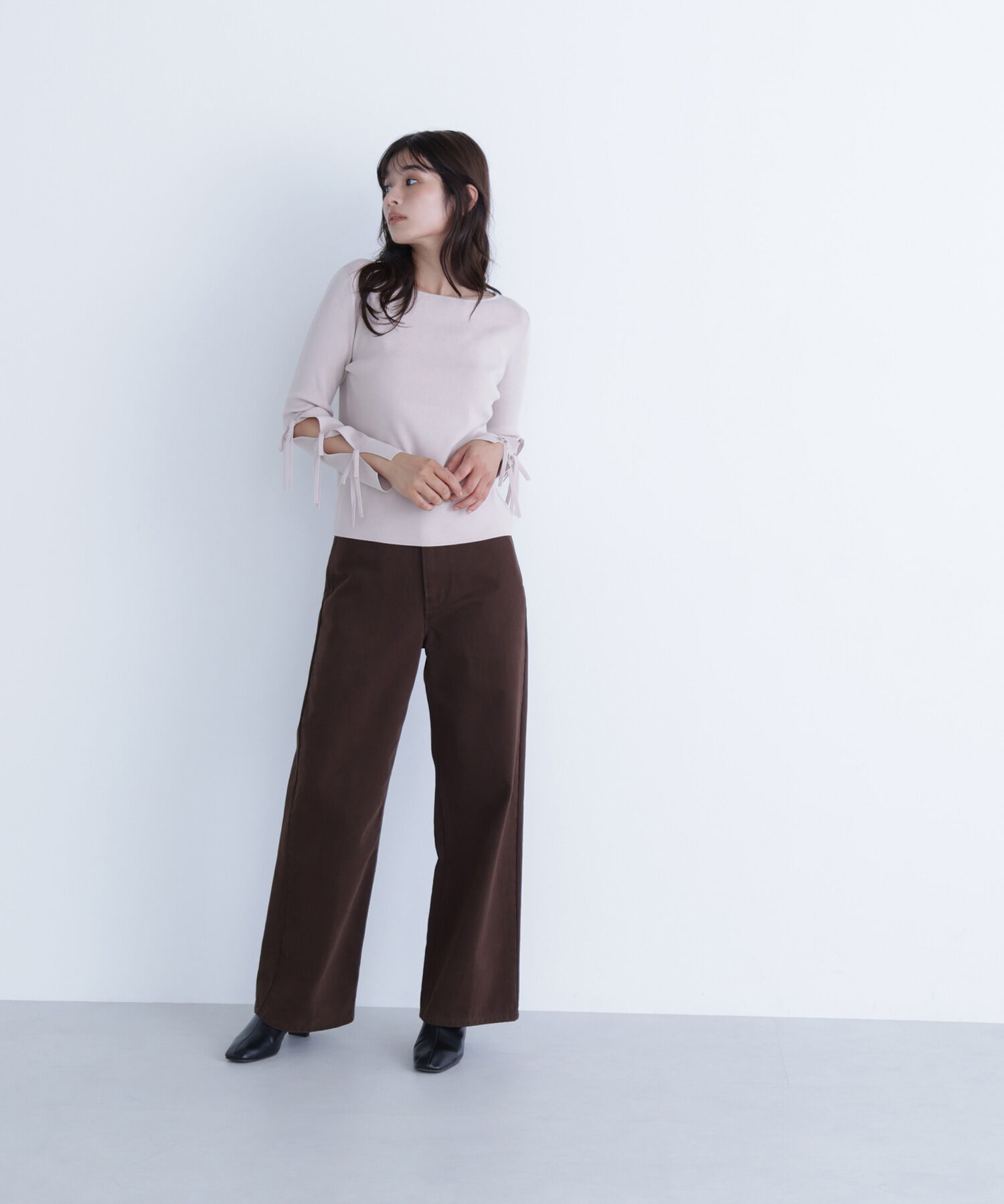  「＜ちょうど、いい服＞私に&ldquo;ちょうどいい&rdquo;ワイドストレートパンツ*」|その他|