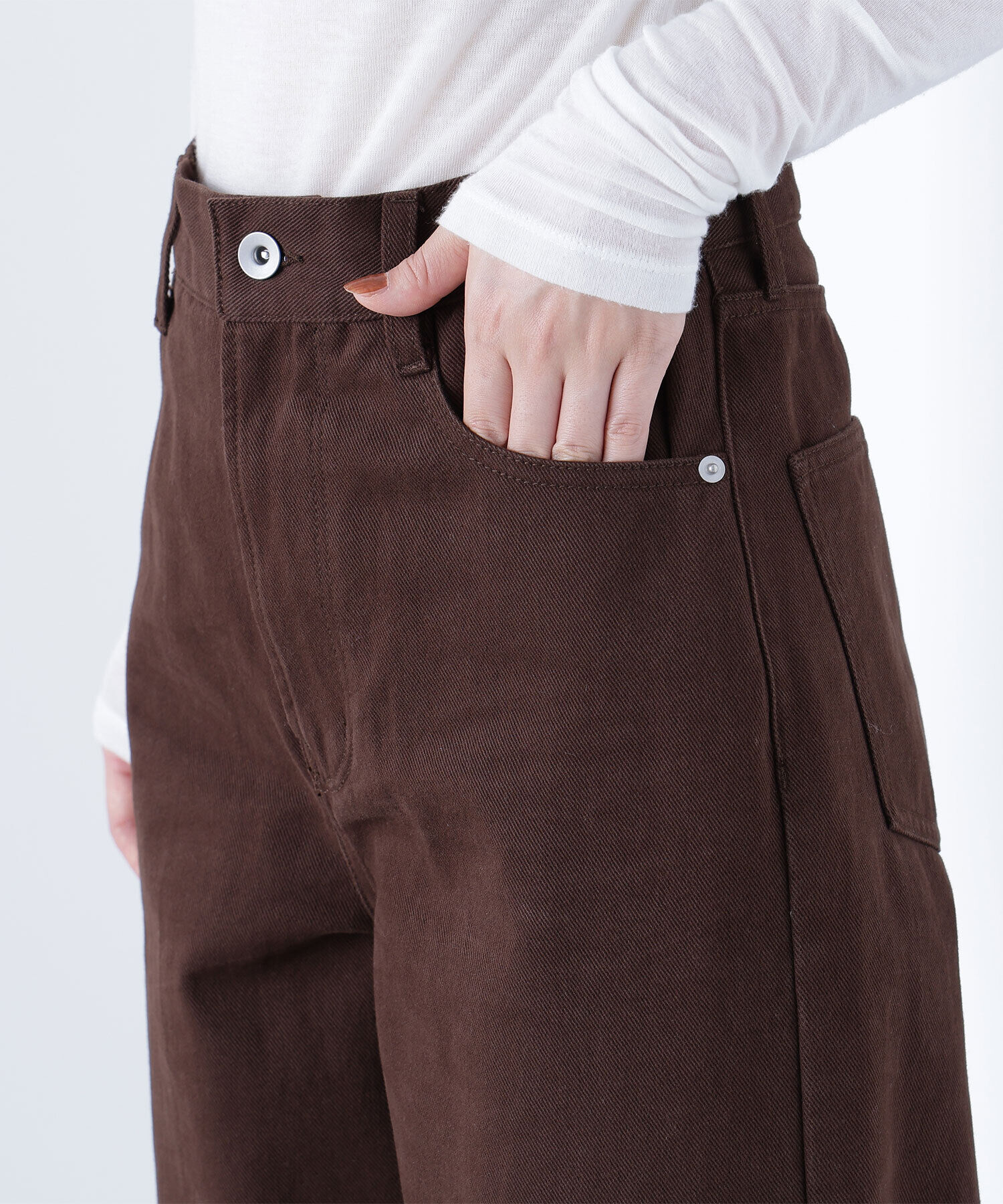  「＜ちょうど、いい服＞私に&ldquo;ちょうどいい&rdquo;ワイドストレートパンツ*」|その他|