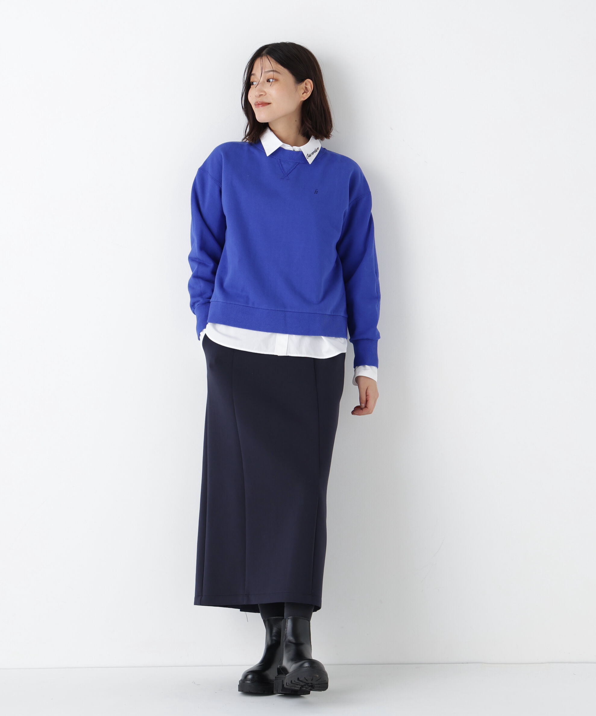  「◆ロゴ刺繍カラースウェット」|Tシャツ・カットソー|