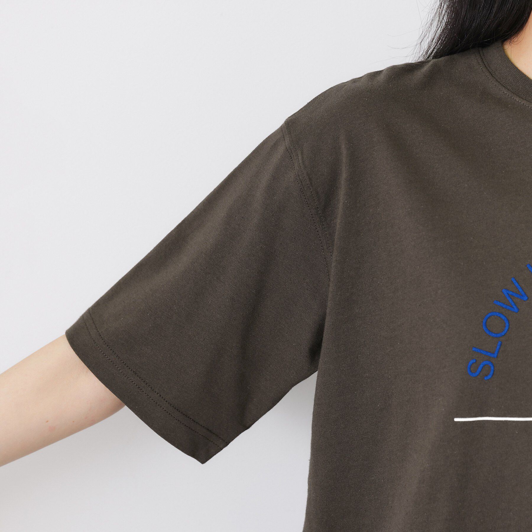Dessin「【洗える】オーガニックコットンロゴTシャツ」|Tシャツ・カットソー|