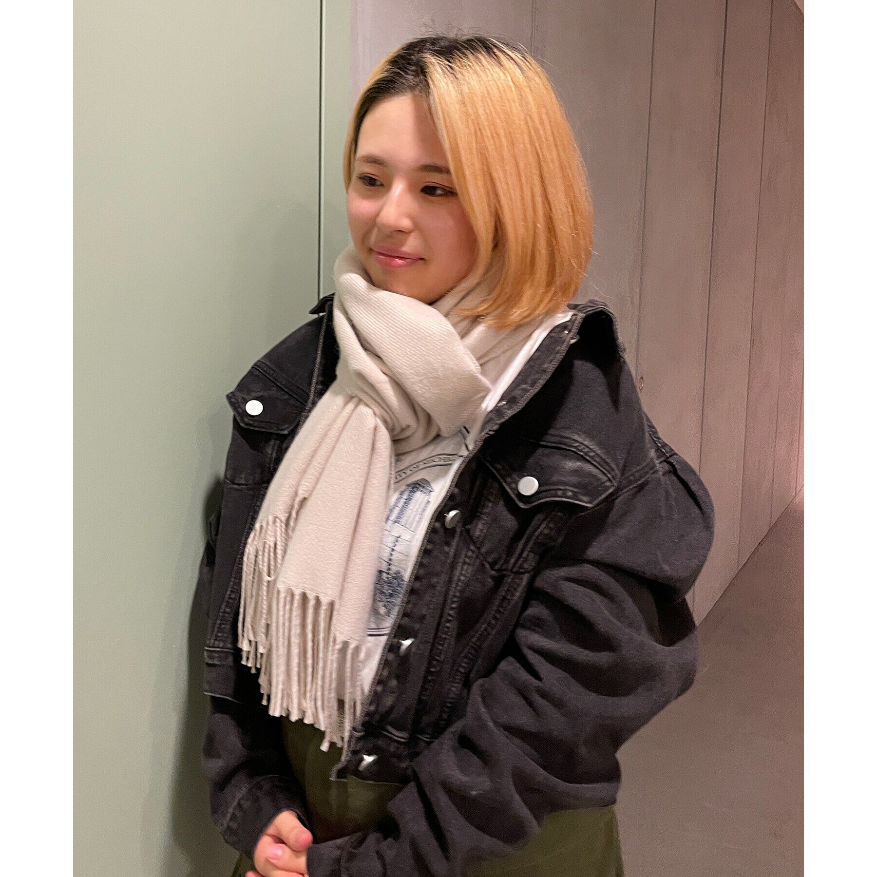 Ober Tashe「洗えるシンプルカラーストール 累計販売約5000枚【防寒／マフラー／無地／ギフト】」|ストール|