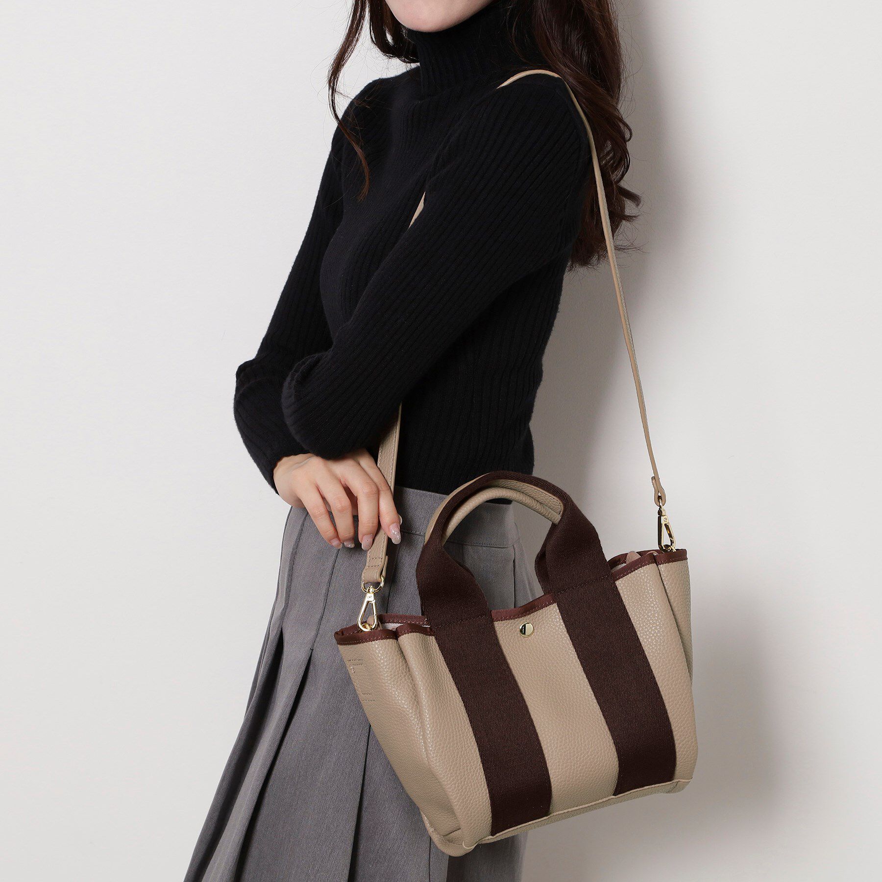ESPERANZA「ショルダー付き2WAYテープトートバッグ」|トートバッグ|