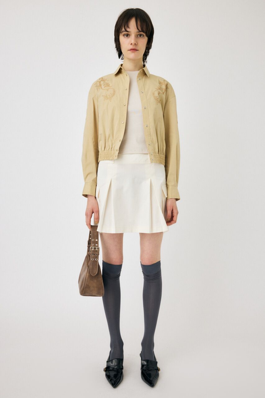 MOUSSY「MILITARY PLEATS スカート」|スカート|