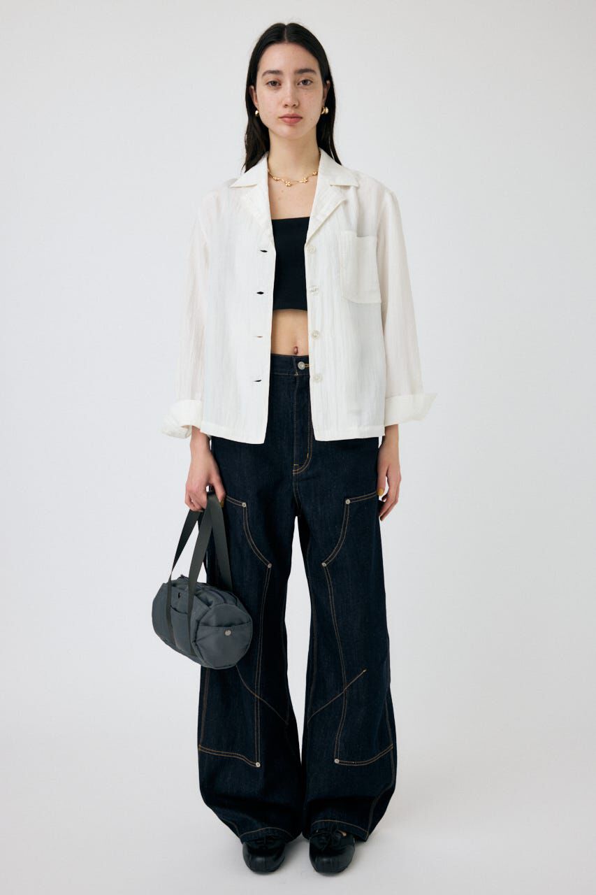 MOUSSY「SATIN シャツ」|シャツ・ブラウス|