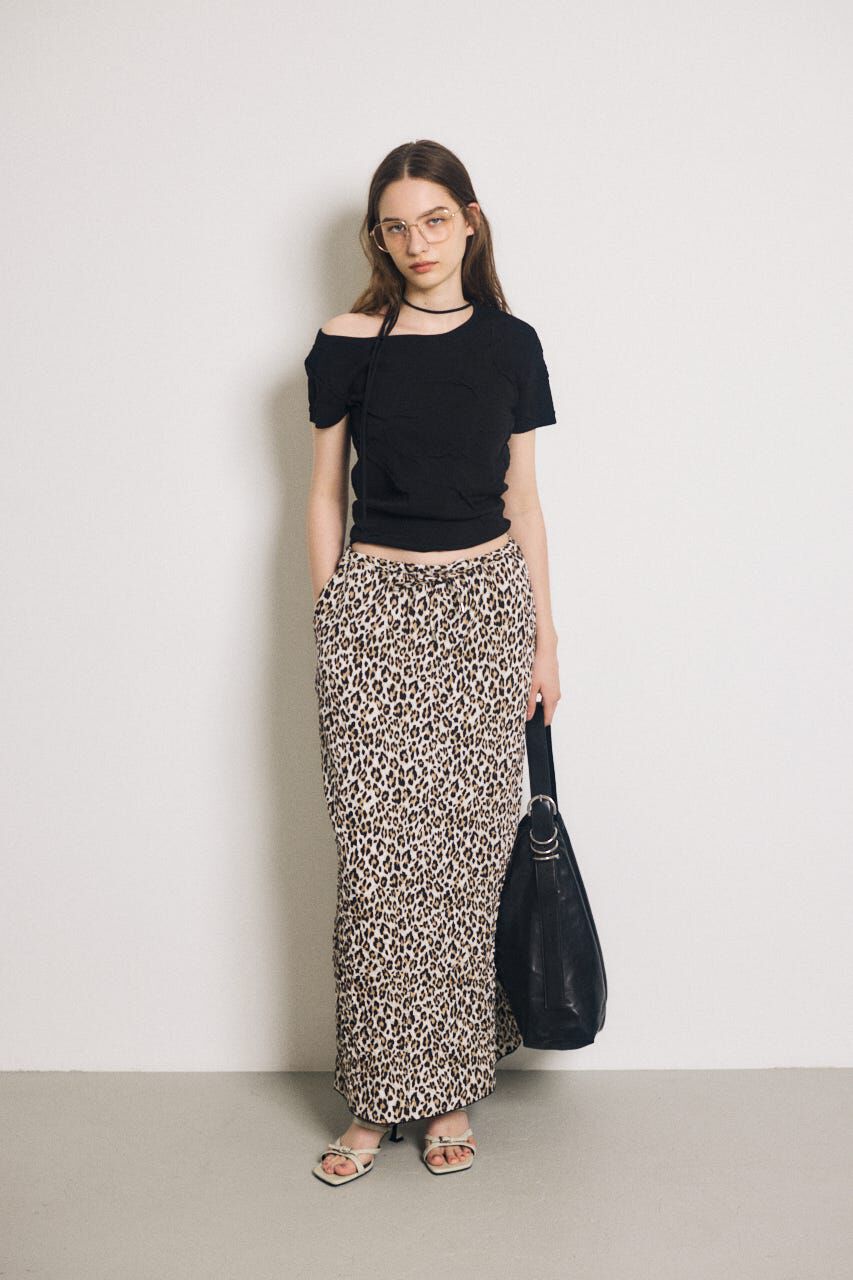 MOUSSY「CRINKLED SATIN スカート」|スカート|