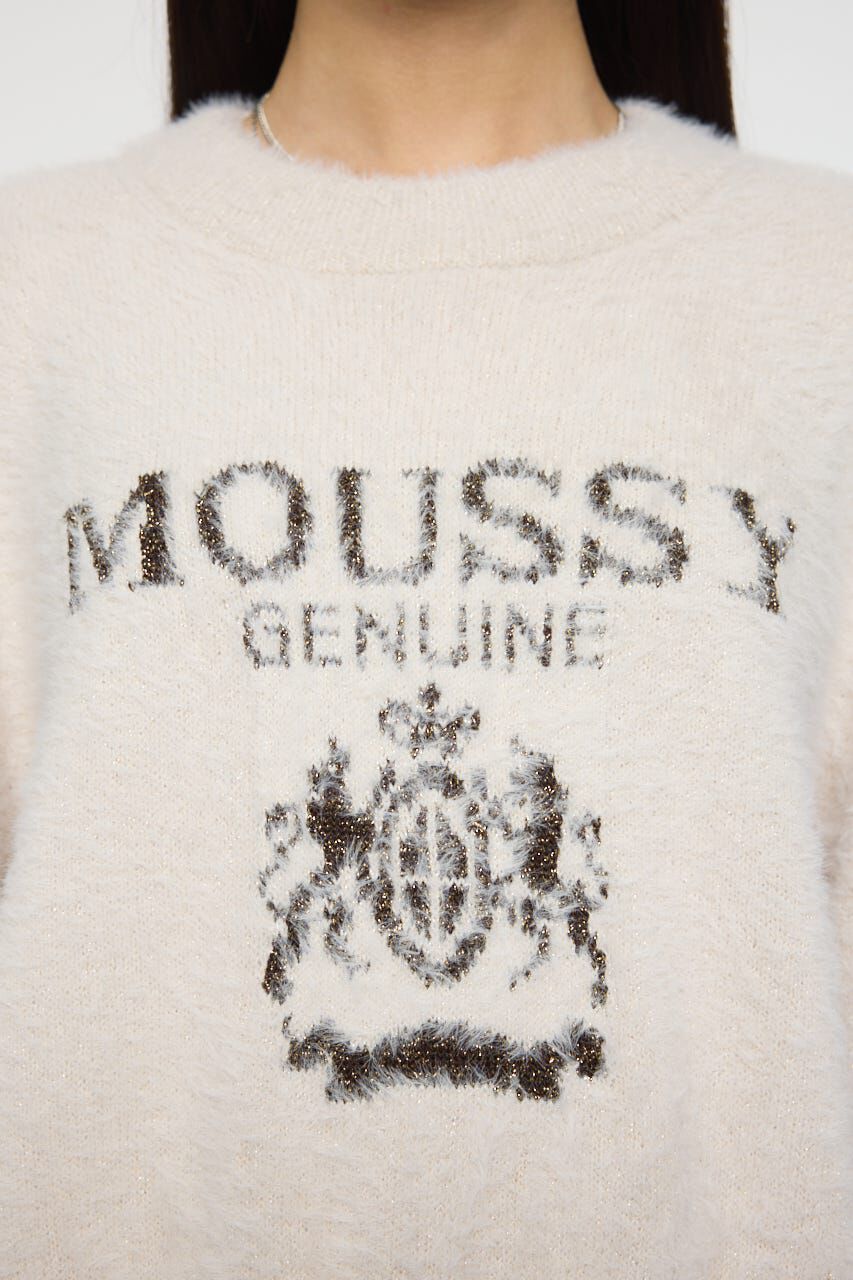 MOUSSY「FLUFFY MOUSSY KNIT トップス」|ニット・セーター|