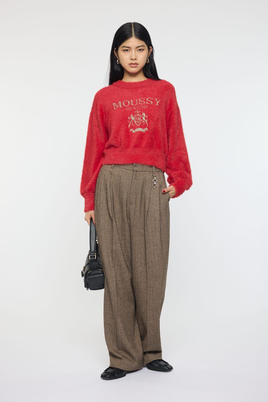 MOUSSY「FLUFFY MOUSSY KNIT トップス」|ニット・セーター|