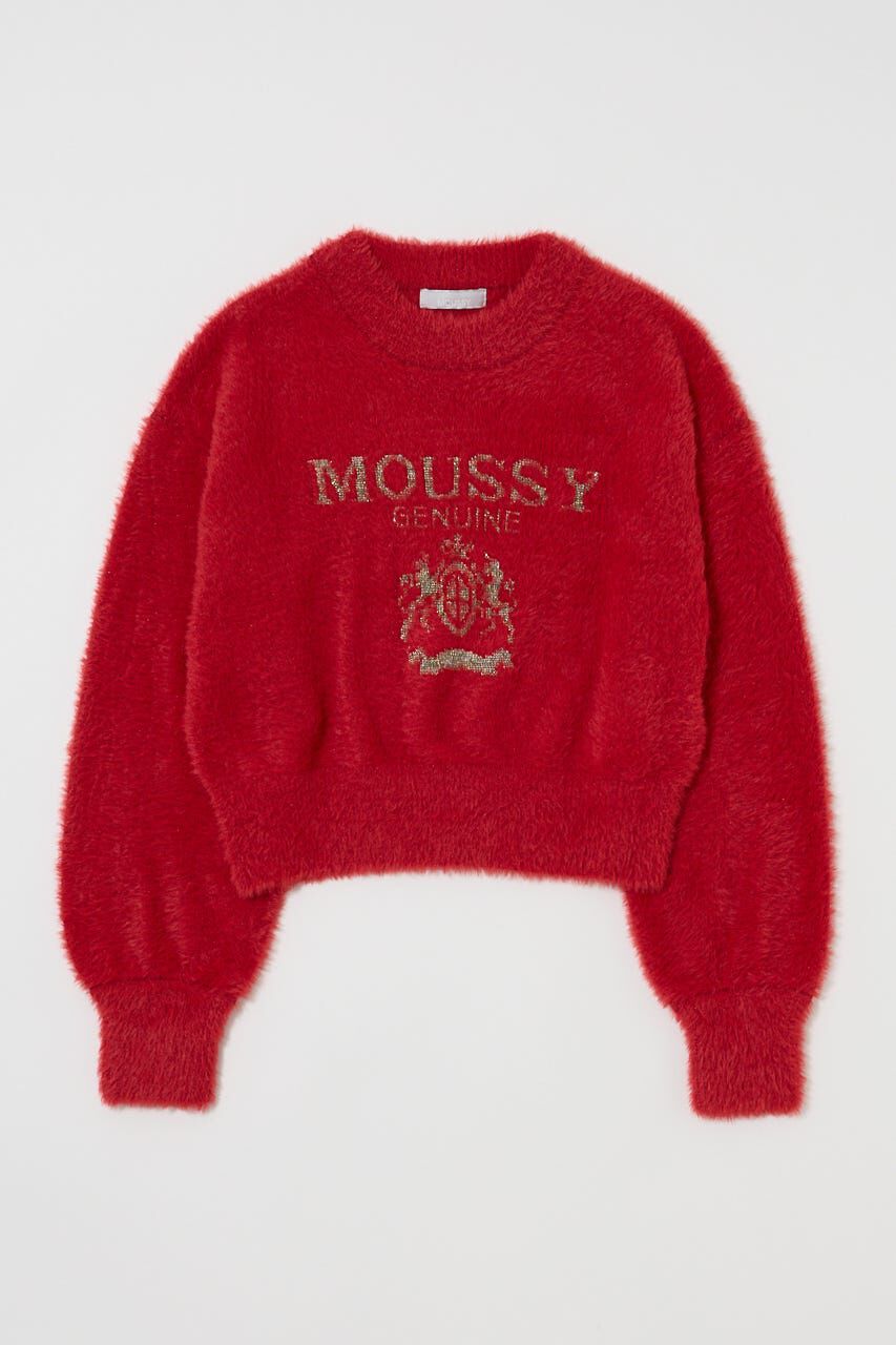 MOUSSY「FLUFFY MOUSSY KNIT トップス」|ニット・セーター|