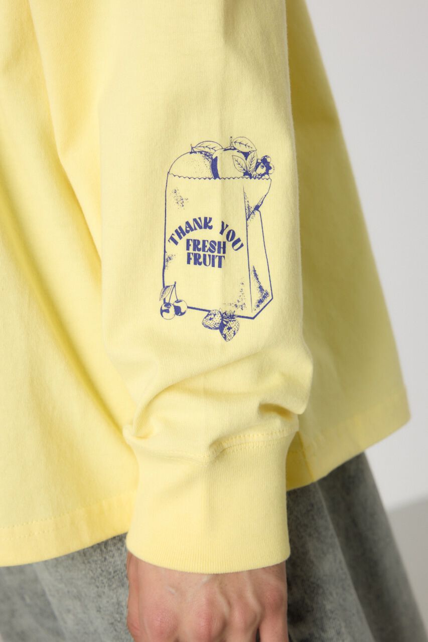 RODEO CROWNS「フルーツロゴロングスリーブTシャツ」|Tシャツ・カットソー|