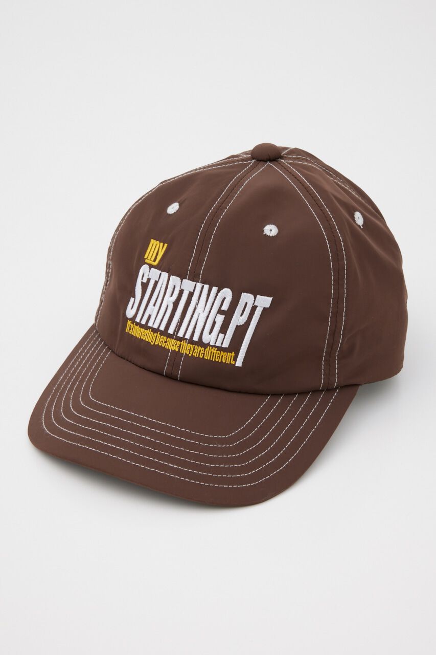 SLY「BI COLOR STITCH LOGO キャップ」|その他|BRN