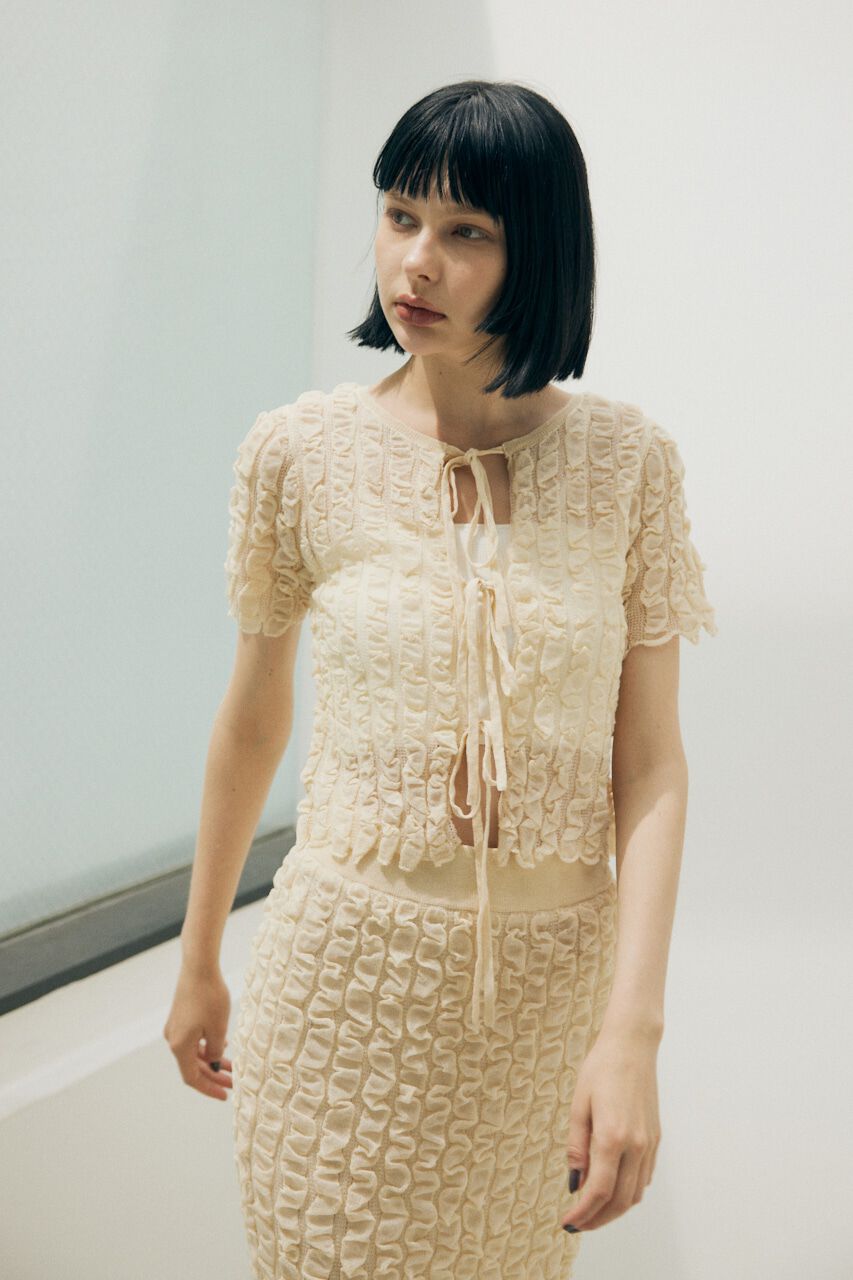 SLY「SHEER 2WAY トップス」|ニット・セーター|