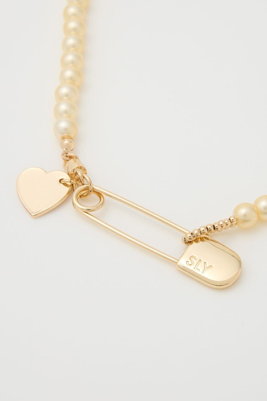 SLY「F／PEARL PINS ネックレス」|ネックレス|