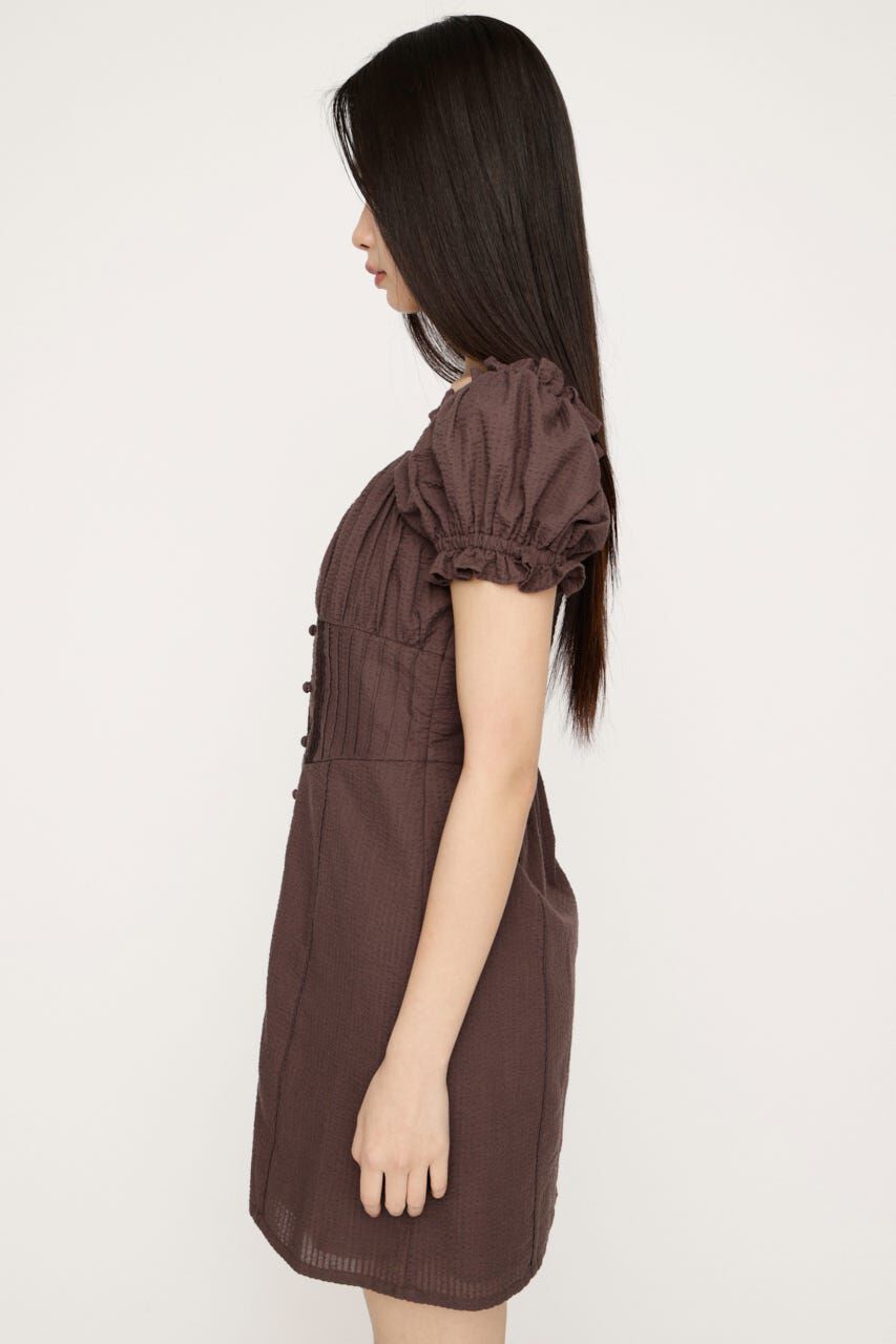 SLY「GATHER RIBBON ショートワンピース」|ワンピース|