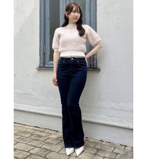 dazzlin「2WAYバックリボンヘアリーニット」|ニット・セーター|