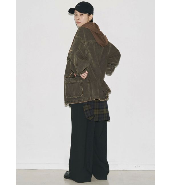 EMODA「【VEQUM】BOXY DENIM BZ」|ブルゾン・スタジャン|