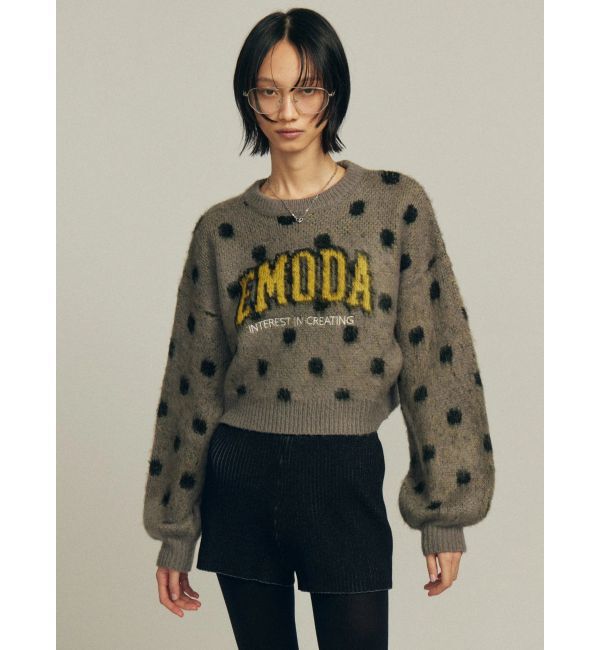 EMODA「プレーティングリブニットショートパンツ」|その他|