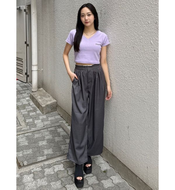 MURUA「メニータックワイドパンツ」|その他|