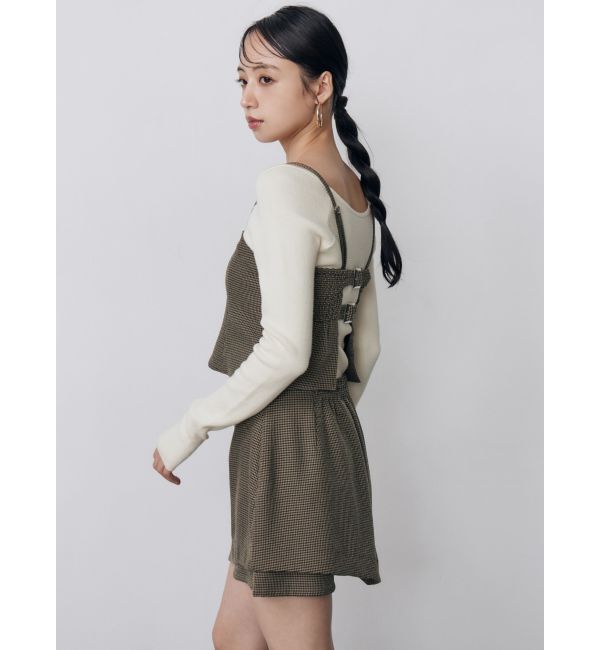 MURUA「スカートレイヤードショートパンツ【セットアップ着用可】」|スカート|