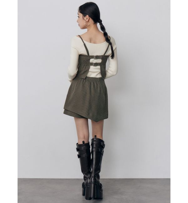 MURUA「スカートレイヤードショートパンツ【セットアップ着用可】」|スカート|