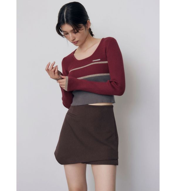 MURUA「スカートレイヤードショートパンツ【セットアップ着用可】」|スカート|