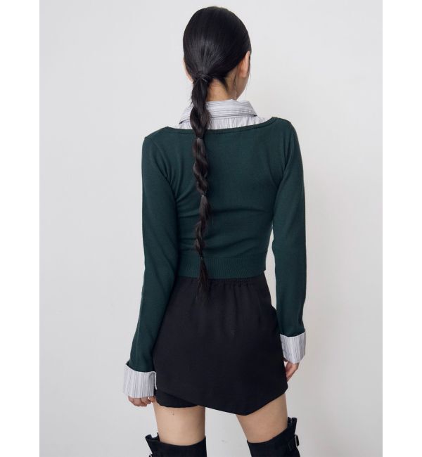 MURUA「スカートレイヤードショートパンツ【セットアップ着用可】」|スカート|