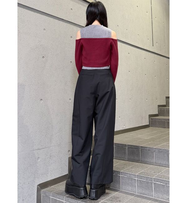 MURUA「ZIPワイドパンツ」|その他|