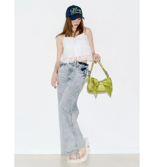 EVRIS「RIBBONハンドBAG」|ハンドバッグ|