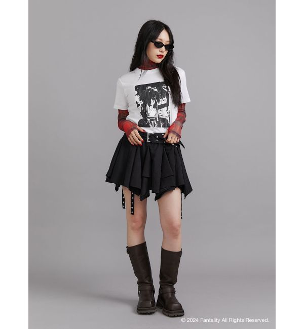 jouetie「【JANIS】Distressed photo print t-shirts【コラボ】」|Tシャツ・カットソー|