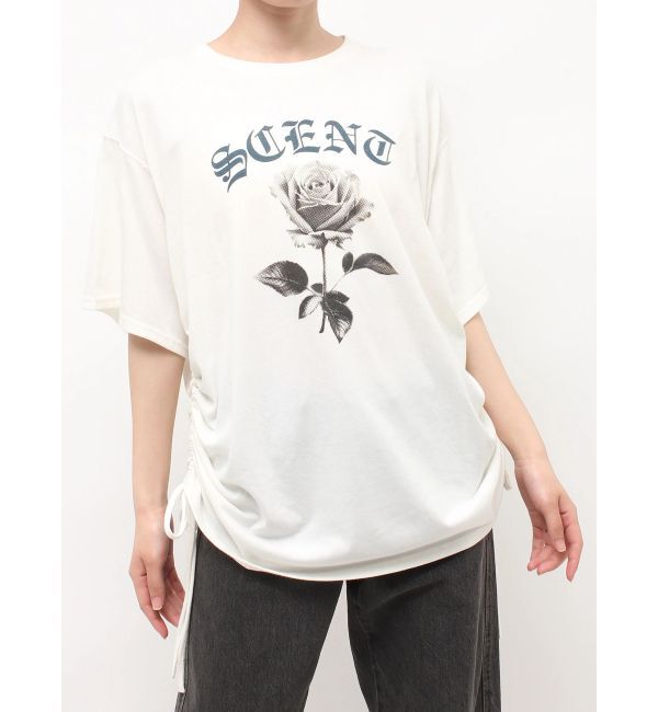 jouetie「ローズロゴルーズTシャツ」|Tシャツ・カットソー|