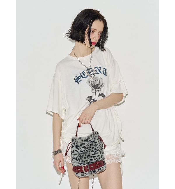 jouetie「ローズロゴルーズTシャツ」|Tシャツ・カットソー|