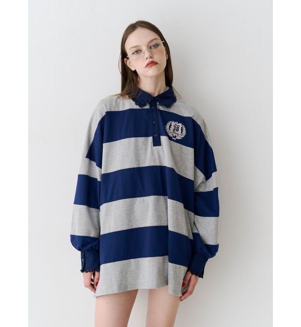 jouetie「レースカラーラガーチュニック」|Tシャツ・カットソー|