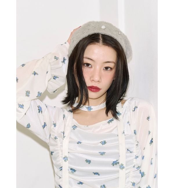 jouetie「パターンシアーベロアトップス」|Tシャツ・カットソー|