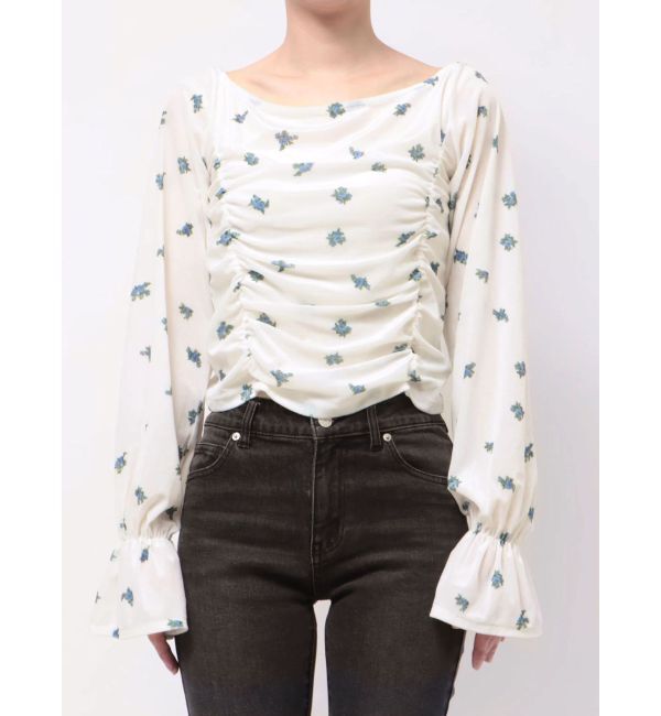 jouetie「パターンシアーベロアトップス」|Tシャツ・カットソー|