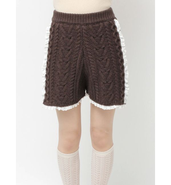 merry jenny「frill knit shortpants」|その他|