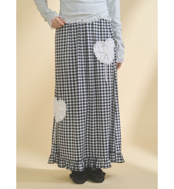 merry jenny「message heart skirt」|スカート|