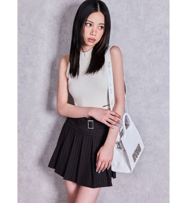 GYDA「GYDA bijouプレートBAG」|ハンドバッグ|